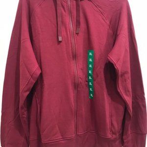 Danskin Woman Hoodie Red Jacket. XL New